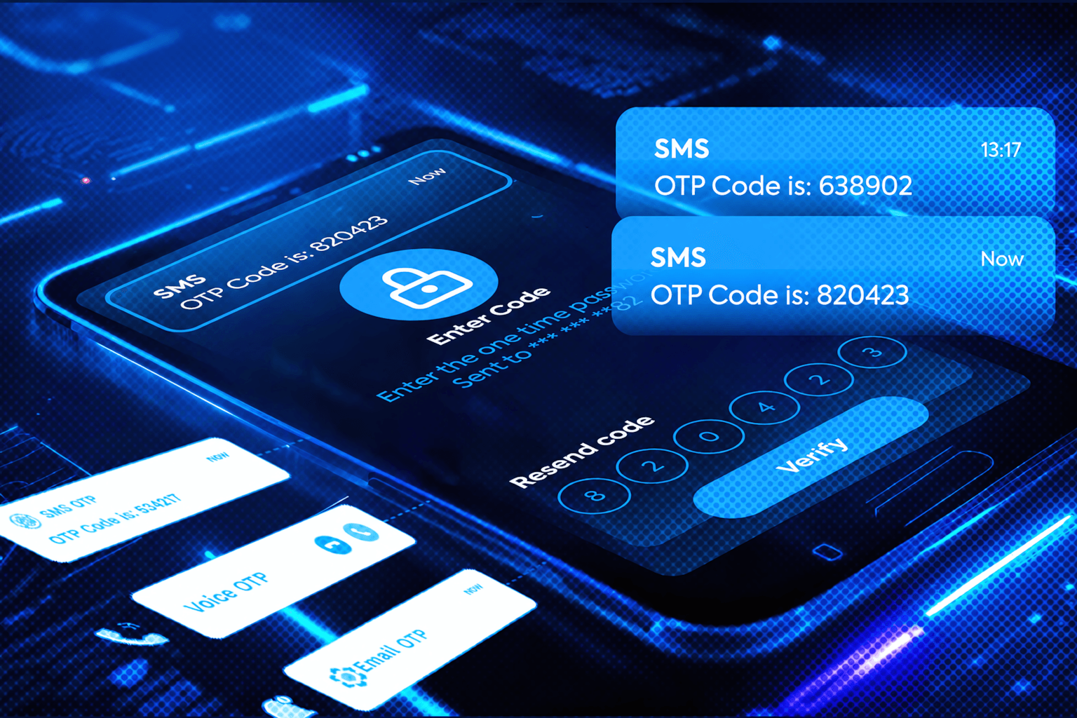 Các phương thức xác minh OTP khác bạn có thể thử để nhận mã OTP