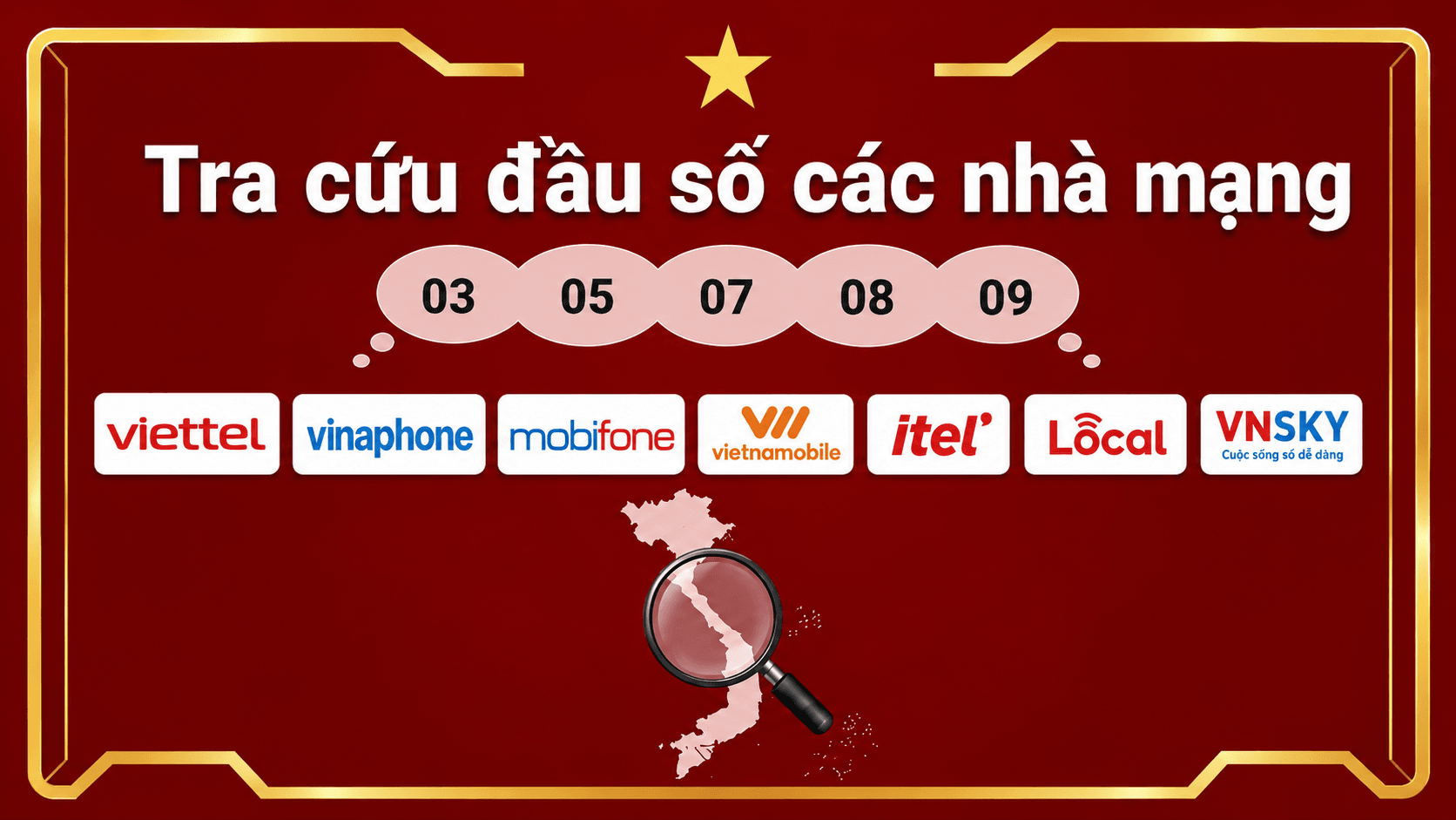 Danh sách đầu số các nhà mạng tại Việt Nam đầy đủ chi tiết 2026