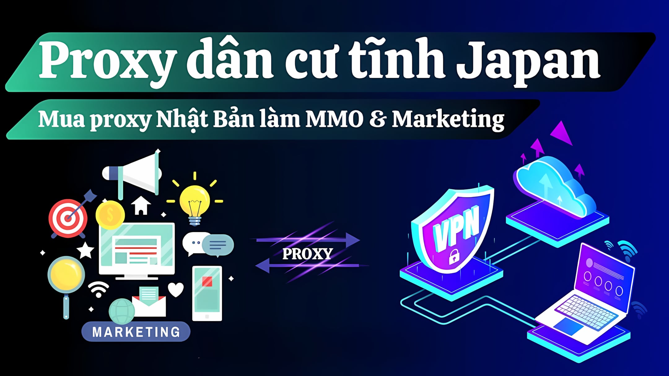 Mua proxy dân cư Tĩnh Japan
