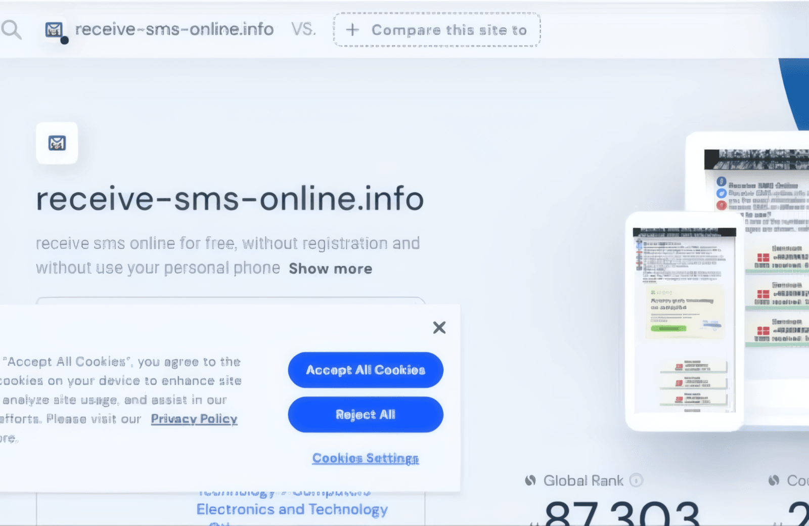 Nền tảng Receive-SMS hỗ trợ nhận mã OTP Trung Quốc miễn phí nhanh chóng