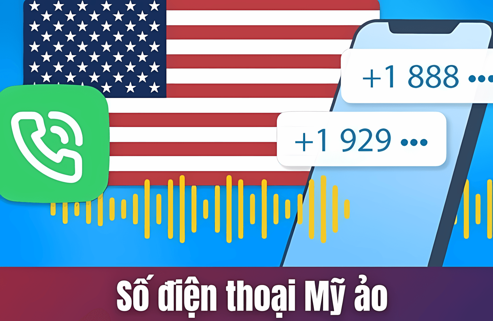 Số điện thoại Mỹ ảo giúp nhận OTP, đăng ký tài khoản quốc tế và bảo mật thông tin cá nhân hiệu quả.