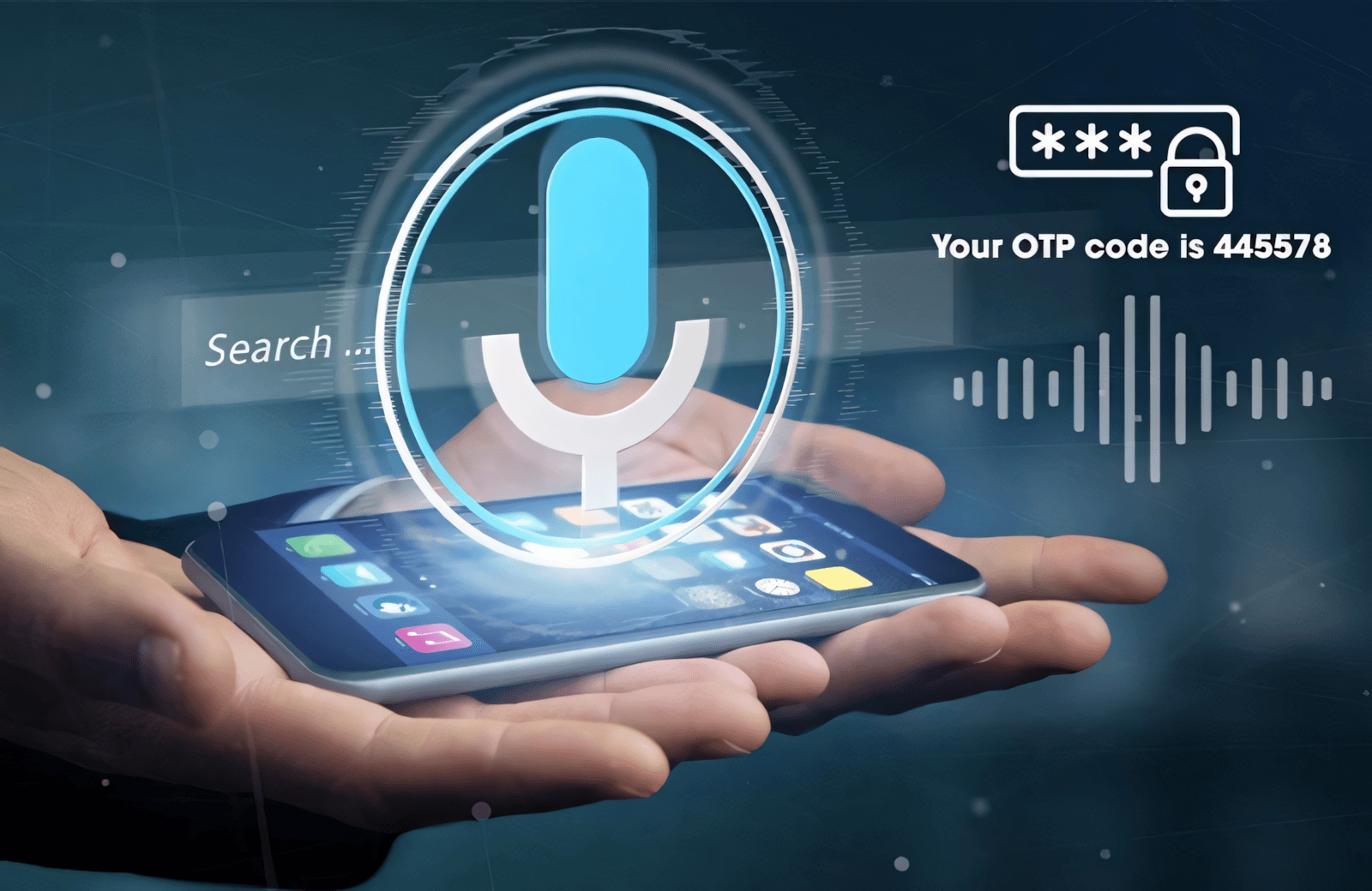 Voice OTP hỗ trợ nhận mã xác minh qua cuộc gọi thoại tự động.